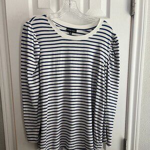 Modern Works Striped Long Sleeve T-shirt- Size XL